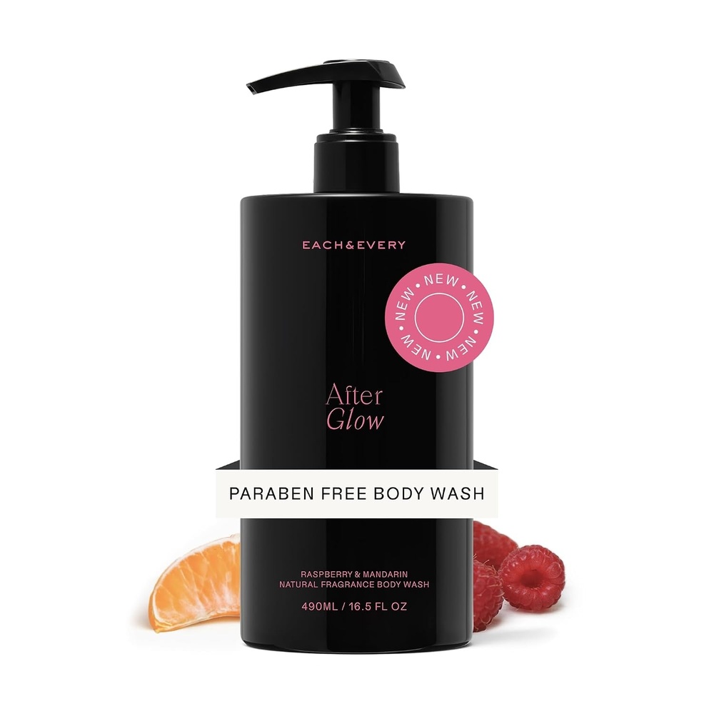 image:imageEach amp Every Body Wash for Women and Men Skin Feels Hydrated Smooth amp Soft Ceramides Lactic Acid AHA amp Moringa Oil 100 Natural Fragrance Gel Eternal Summer Coconut amp Lime 165 Fl OzRaspberry Mandarin