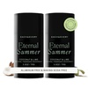 image:imageEach amp Every Natural Deodorant Vegan 2 Pack 25oz  Cucumber amp Cypress AluminumFree Deodorant for Women amp Men with 72Hour Odor Protection Baking SodaFree DeodorantEternal Summer  Coconut  Lime